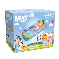 Bluey - ReadyBed - All In One Bluey & Bingo Inflatable Airbed and Cover