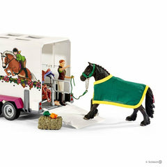 Schleich - Pick up with Horse Box
