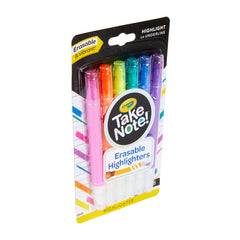 Crayola - Take Note - Erasable Highlighters
