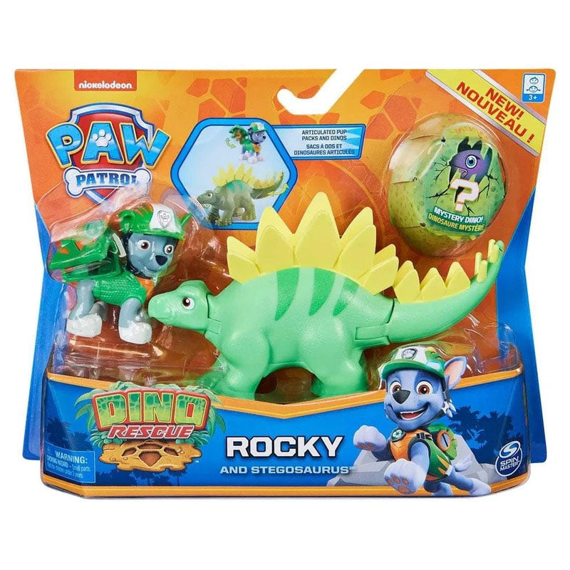 Paw Patrol - Dino Rescue - Rocky with Stegosaurus