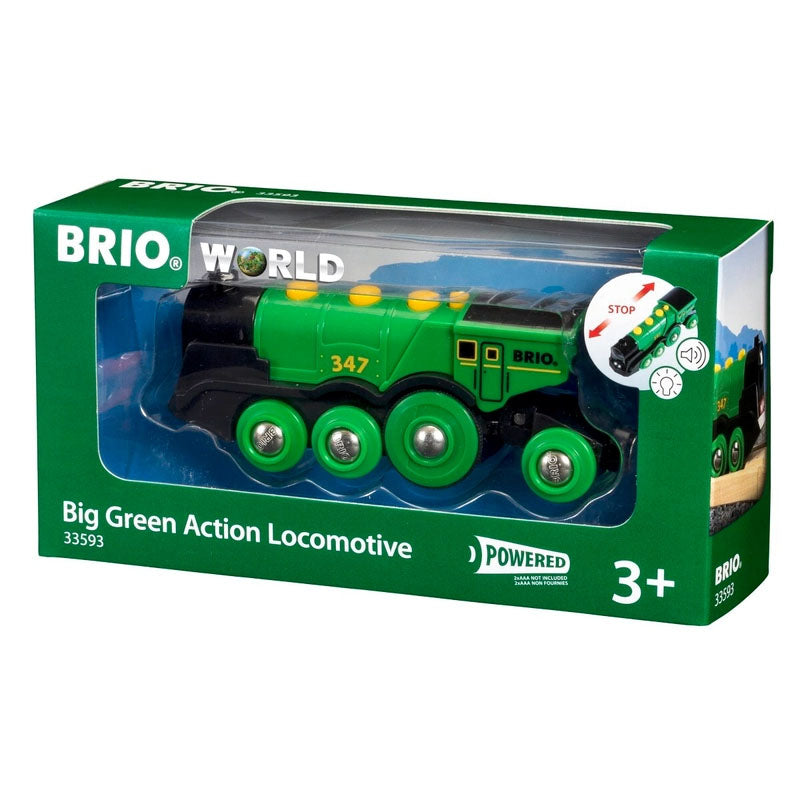 Brio World - Big Green Action Locomotive
