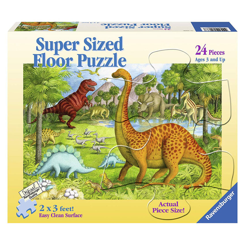Ravensburger - SuperSize Floor Puzzle - Dinosaur Pals - 24 Piece