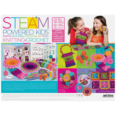 4M Steam Powered Kids Knitting and Crochet
