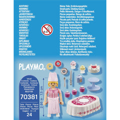 Playmobil - Baker with Dessert Table - 70381