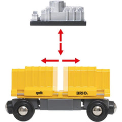 Brio World - Three-Wagon Cargo Tain