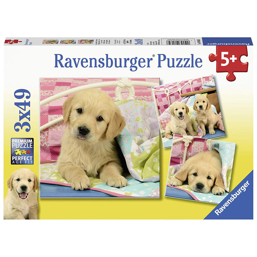 Ravensburger - Cute Puppy Dogs - 3 x 49 Piece