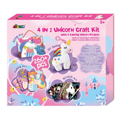 Avenir 4 in 1 Unicorn Craft Kit