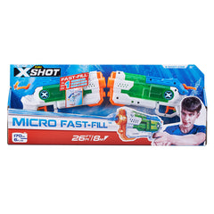 Xshot Fast Fill Water Gun Micro Twin Pack