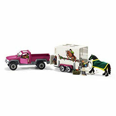 Schleich - Pick up with Horse Box
