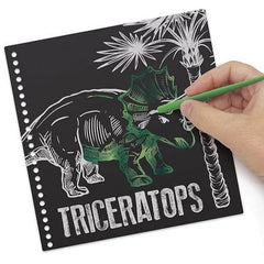 DinosArt - Creative Book - Scratch & Sketch