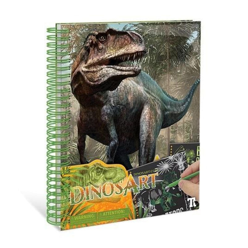 DinosArt - Creative Book - Scratch & Sketch