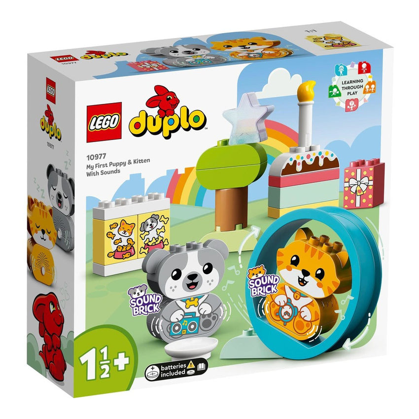 LEGO Duplo - My First Puppy & Kitten with Sounds - 10977