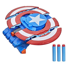 NERF Marvel Avengers - Mech Strike Captain America Strikeshot Shield