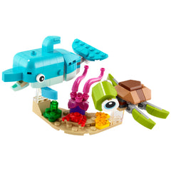 LEGO - Creator 3-in-1 - Dolphin and Turtle - 31128