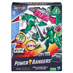 Power Rangers Ankylo Hammer and Tiger Claw Zord