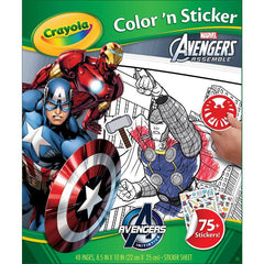 Crayola - Color & Sticker - Marvel Avengers