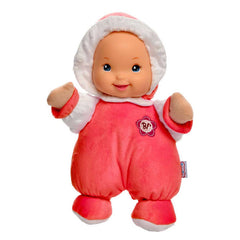Babys First Minky So Soft Doll - Coral