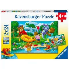 Ravensburger - Bear Family Camping Trip - 2 x 24 Piece