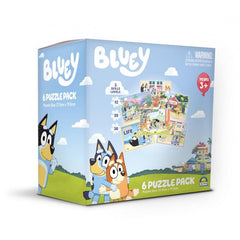 Bluey - 6 in 1 Puzzle Pack