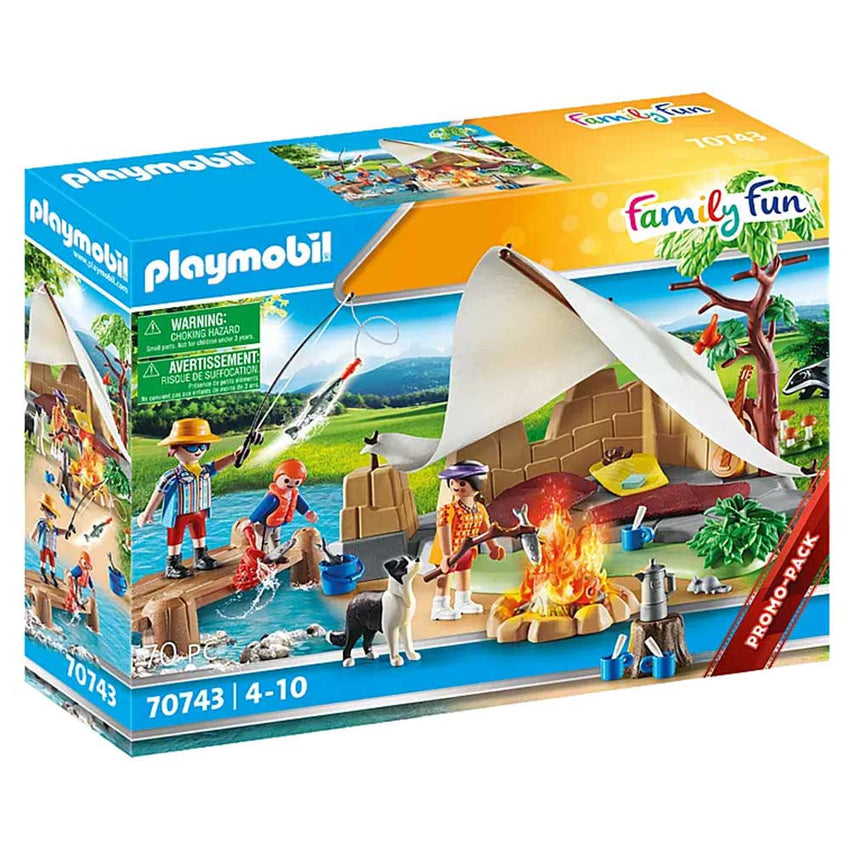 Playmobil - Family Fun - Family Camping Trip - 70743