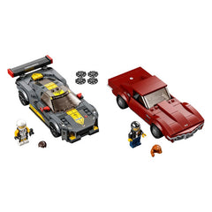 LEGO 76903 Speed Champions Chevrolet Corvette C8.R and 1968 Chevrolet Corvette