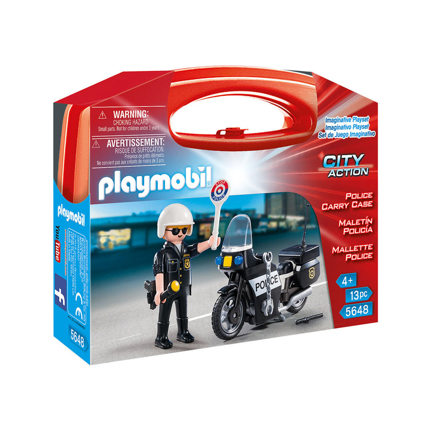 Playmobil - Police Carry Case - 5648