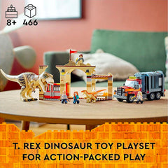 LEGO Jurassic World T-Rex And Atrociraptor Dinosaur Breakout 76948