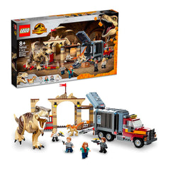 LEGO Jurassic World T-Rex And Atrociraptor Dinosaur Breakout 76948