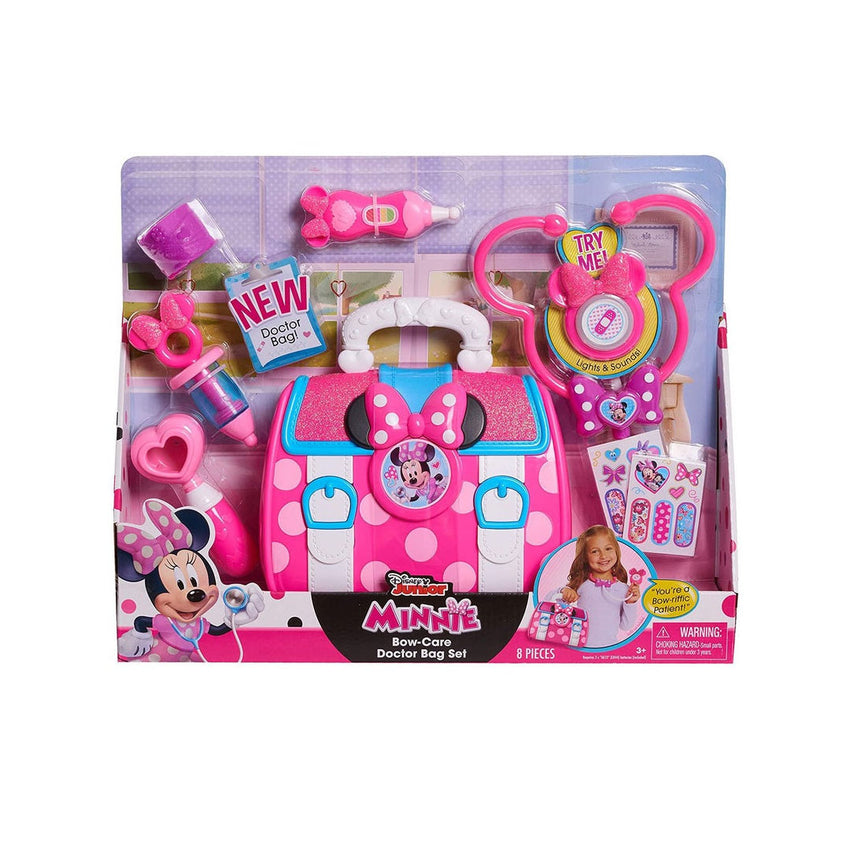 Minnies Happy Helpers Bow - Care Doctor Bag Set