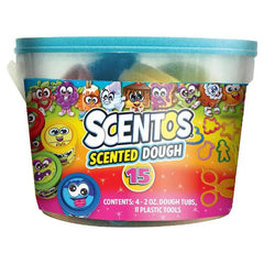 Scentos Scented - Dough Tub with Tools