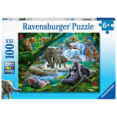 Ravensburger - Jungle Animals Puzzle - 100 Piece