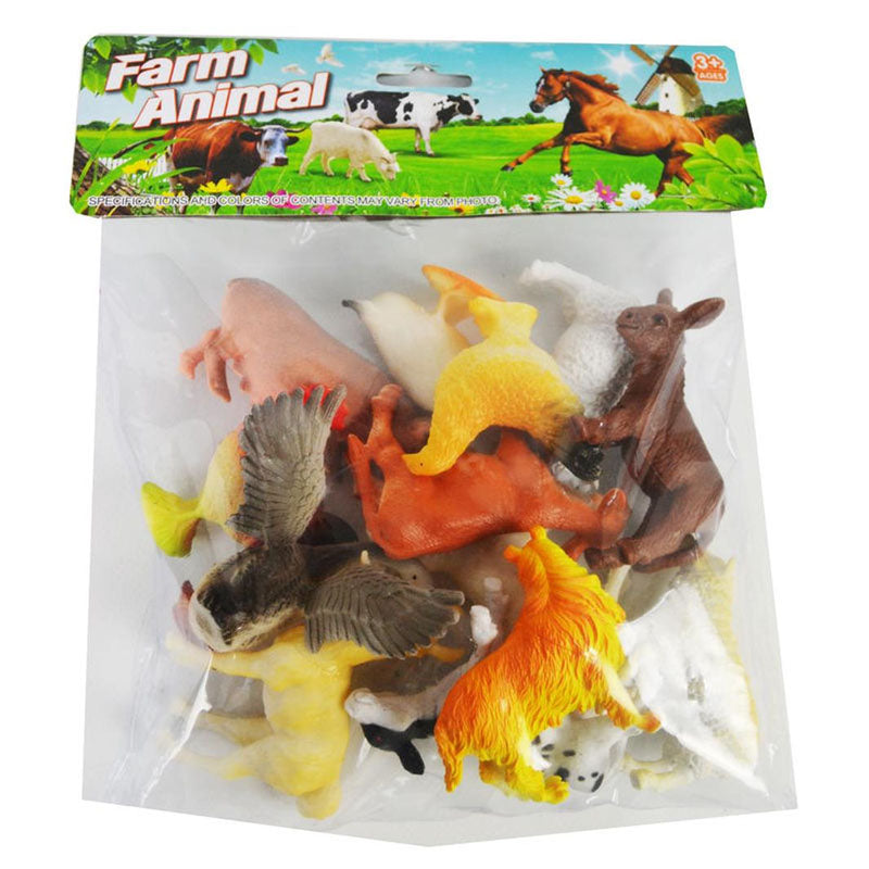 Farm Animals Set - 12 Piece