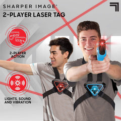 Sharper Image 2-Player Electronic Laser Tag Set