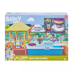 Bluey - Pool Time Fun Playset