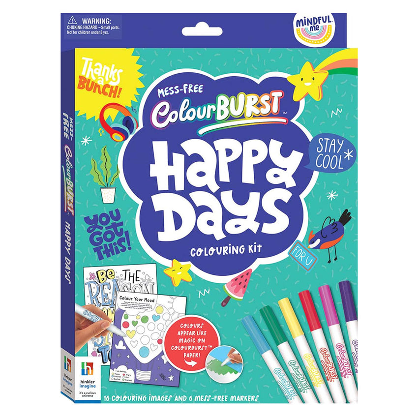 Colour Burst - Happy Days