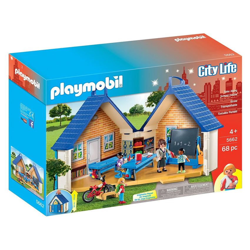 Playmobil - City Life Take Along School House 5662