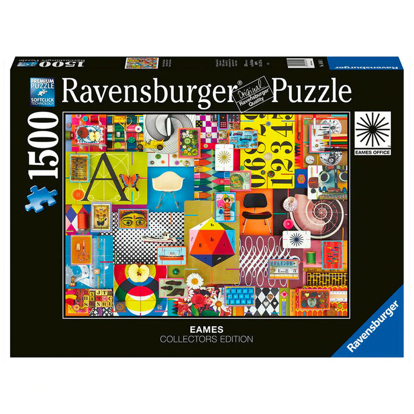 Ravensburger - Eames House of Cards Puzzle - 1500 Piece