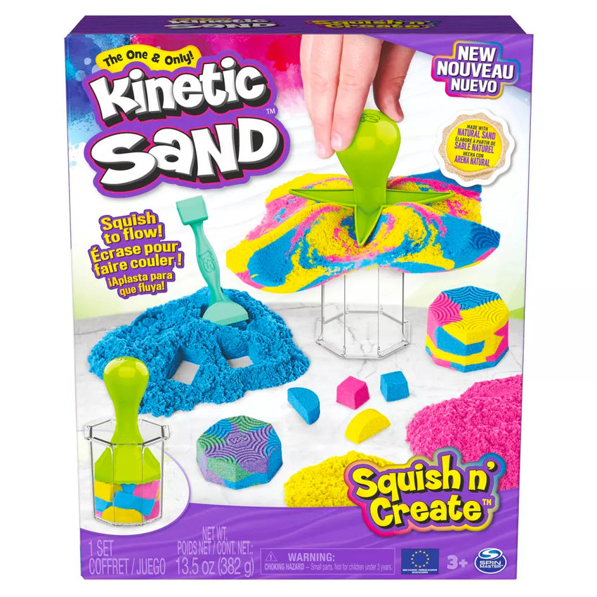 Kinetic Sand Squish and Create