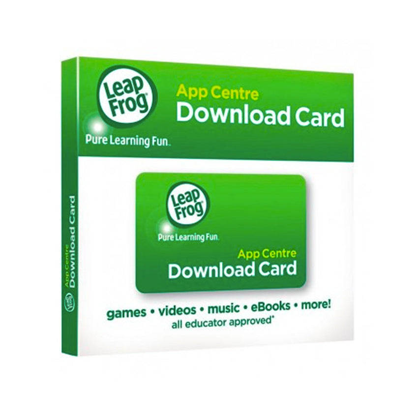 LeapFrog App Centre Download Card