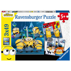 Ravensburger - Minions 2 Puzzle - 3 x 49 Piece