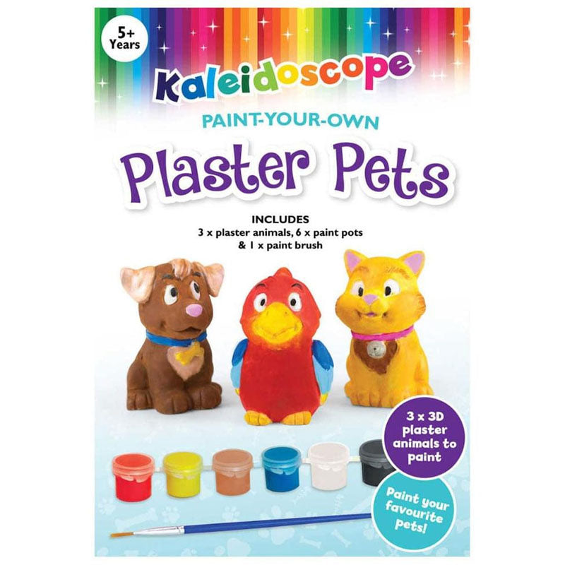 Kaleidoscope Paint Your Own Plaster Pets Set