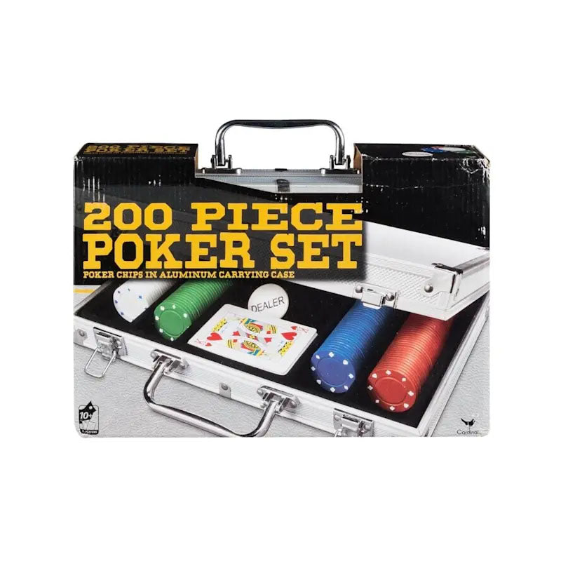 Poker Set in Aluminium Case