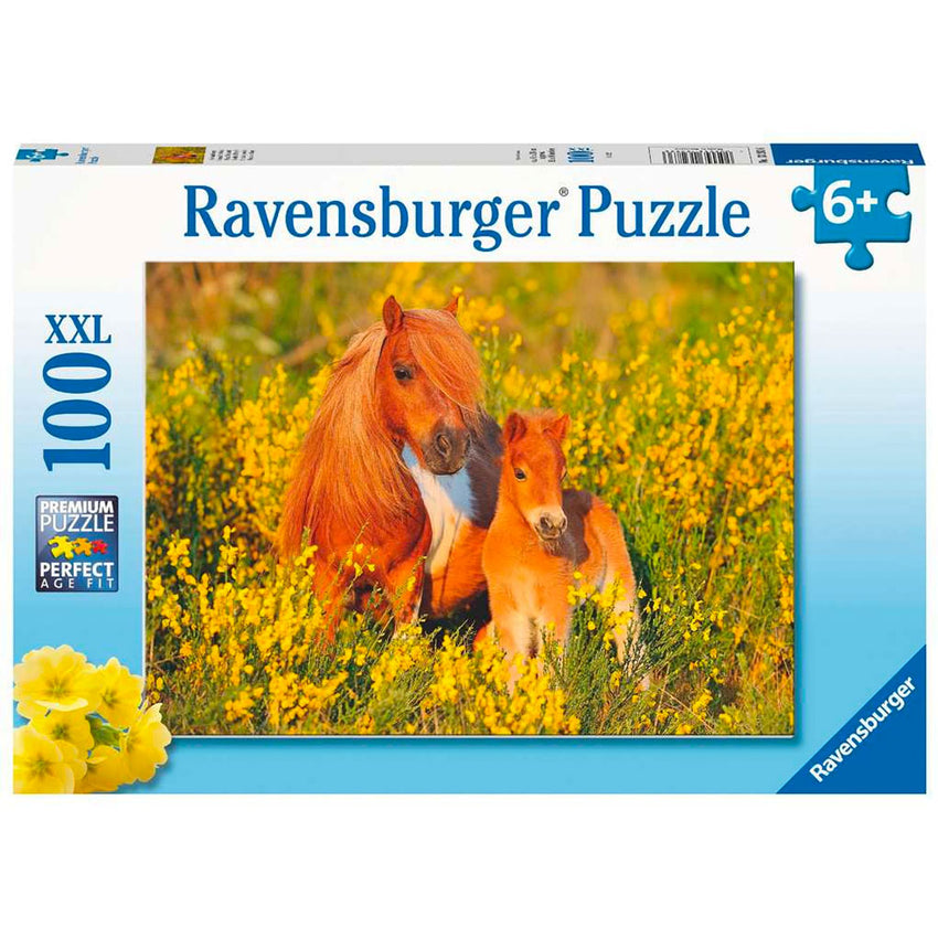 Ravensburger - Shetland Ponies Puzzle - 100 Piece