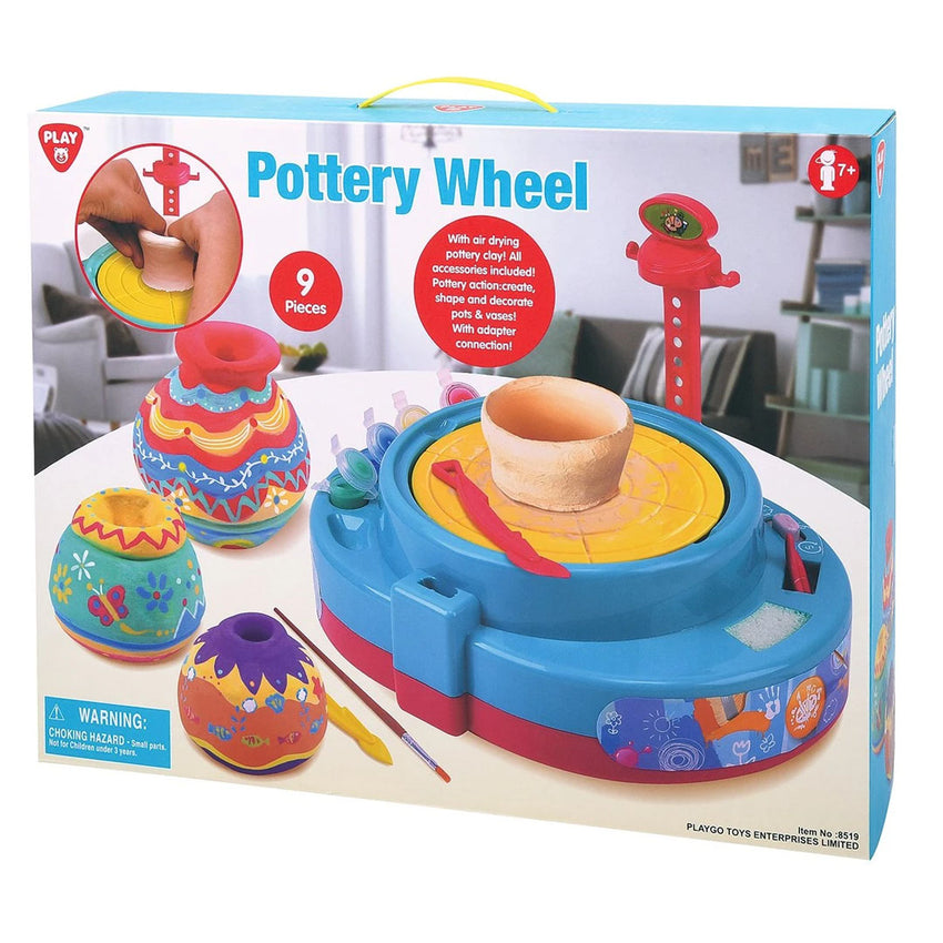 Playgo Pottery Wheel 9pc