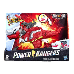 Power Rangers Dino Fury Battle Attackers Red Zord