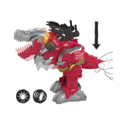 Power Rangers Dino Fury Battle Attackers Red Zord