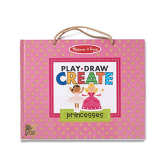 Melissa & Doug - Natural Play - Play Draw Create - Princesses