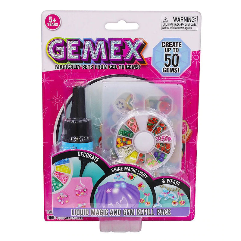 Gemex Refill Pack - Liquid, Mold, & Gems