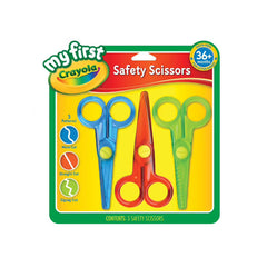 My First Crayola Safety Scissors 3 Pack
