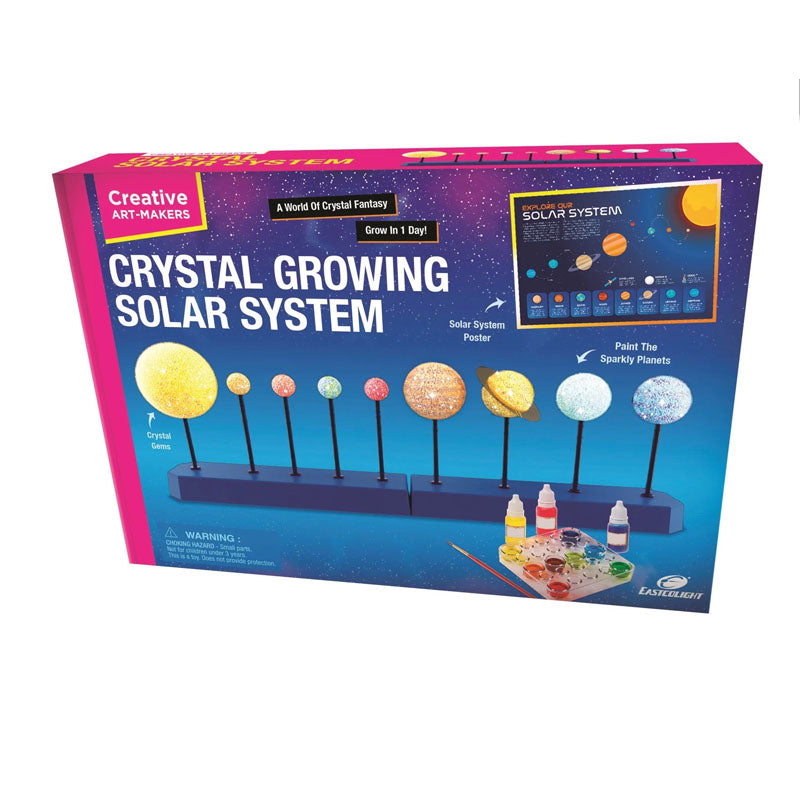 Creative Art Makers - Crystal Grow Solar System